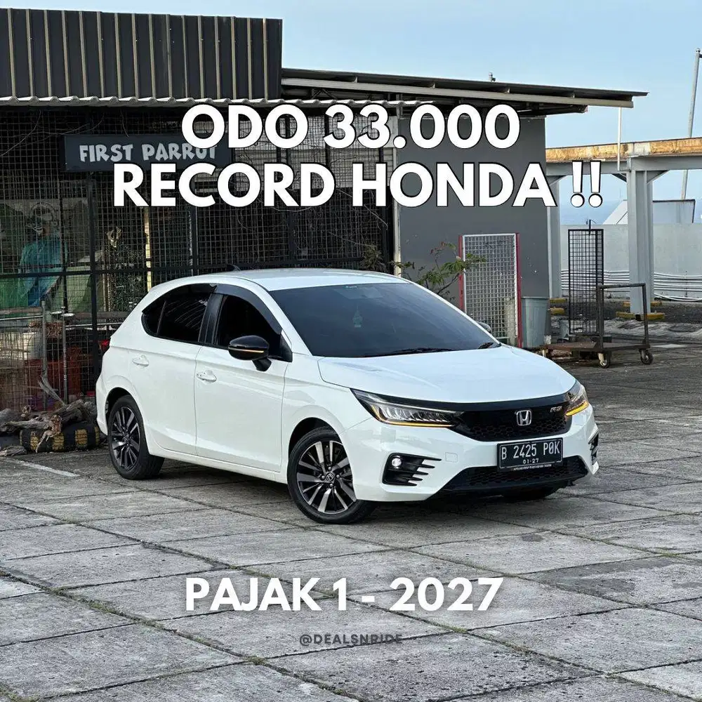 KM 36.000 ANTIK !! PAJAK 1/2027 HONDA CITY RS HATCHBACK 2021 MULUS BGT