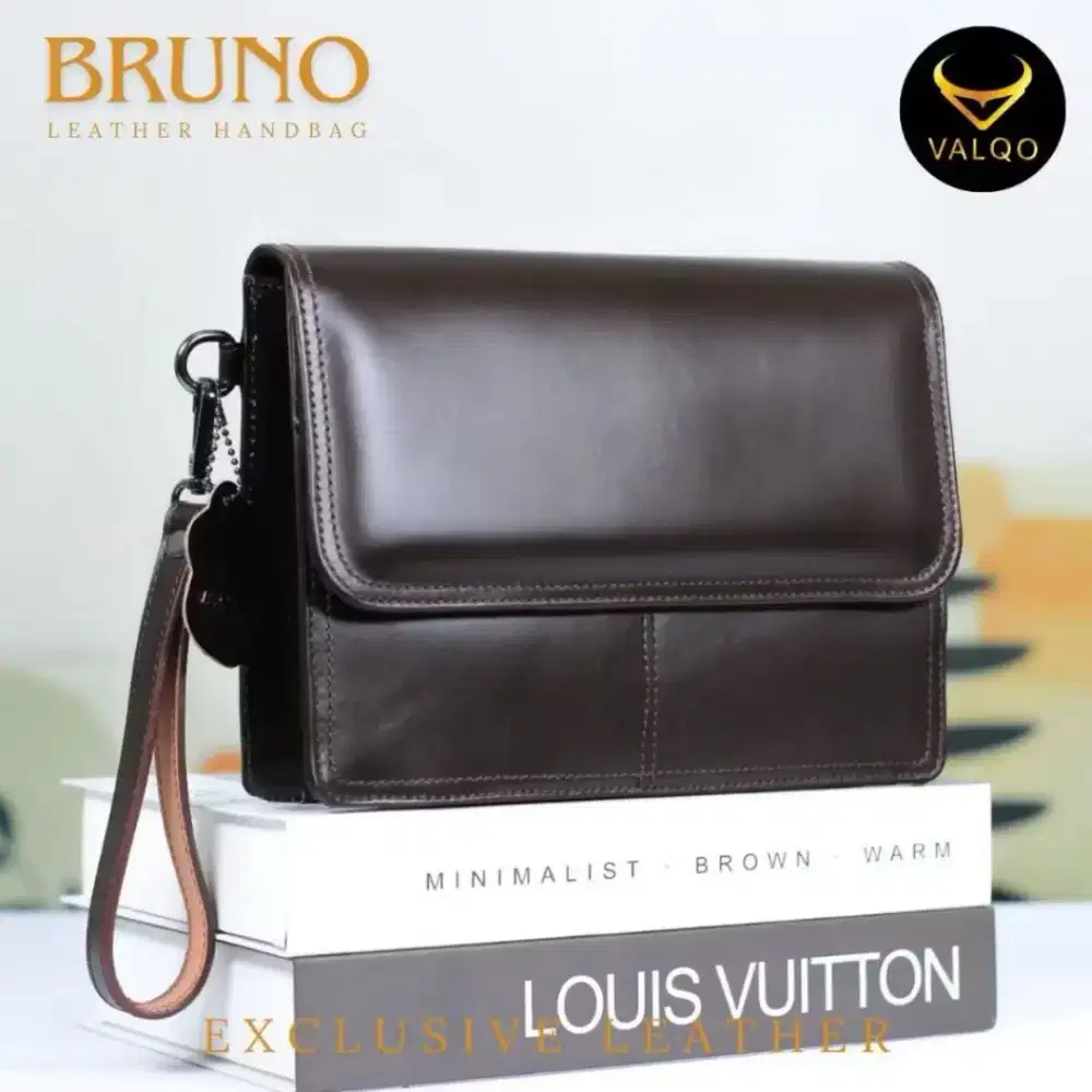 Handbag Clutch Kulit Sapi Asli