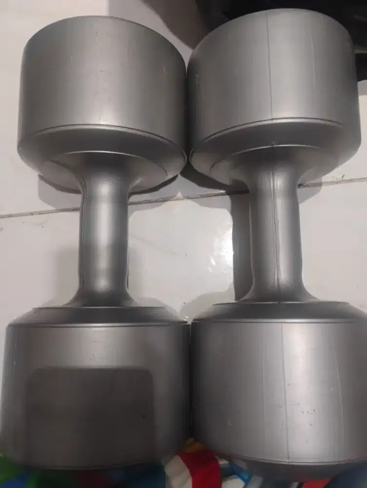BARBELL DUMBELL PLASTIK WINSTAR ORIGINAL 10 KG
