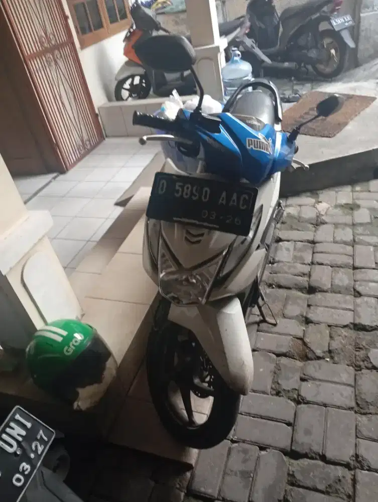 Jual motor beat 2016 PLAT D