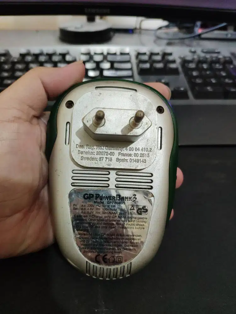 Charger Baterai Casan GP Original Batre AA AAA