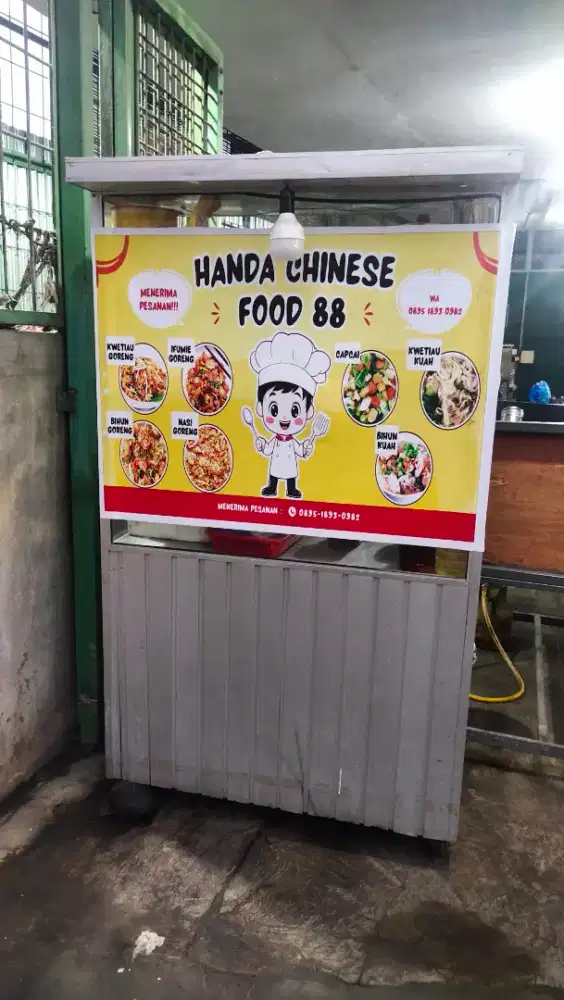 Steling bekas jualan