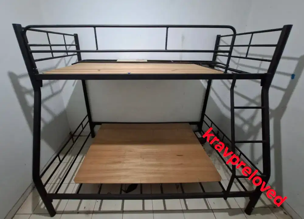 BUNK BED RANJANG BESI RANJANG TINGKAT KOKOH MEZZANINE