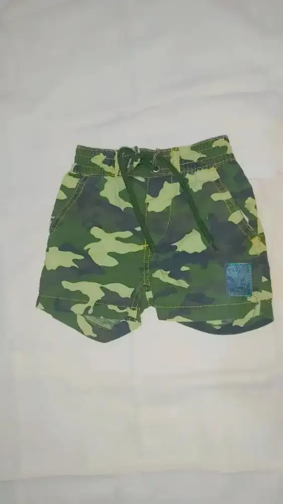 Celana pendek Snoopy anak laki laki 1-2 tahun