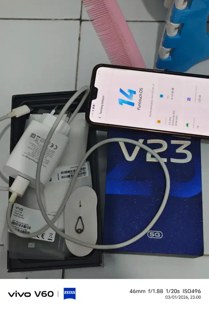 Vivo v23 5g ram 8+8/128 gb