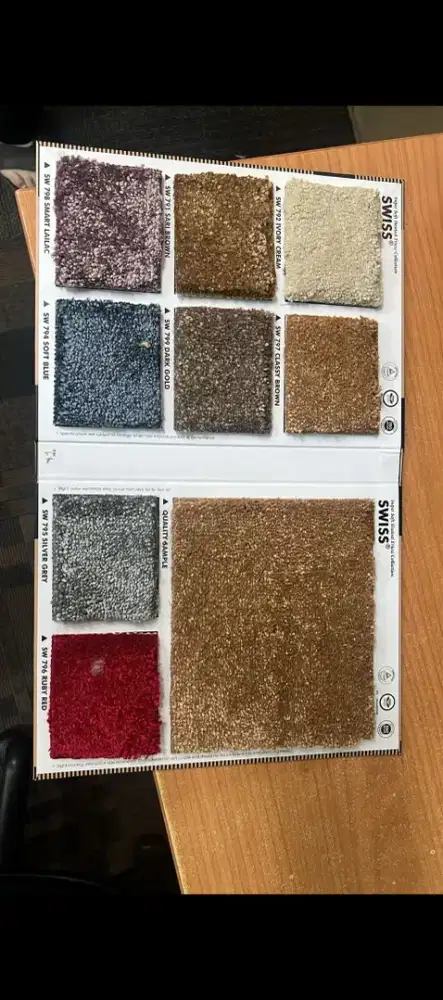 Karpet kantor tebal 1.3cm