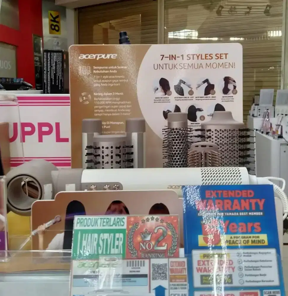 ACERPURE BEAUTY IONIC HAIR DRYER & STYLER