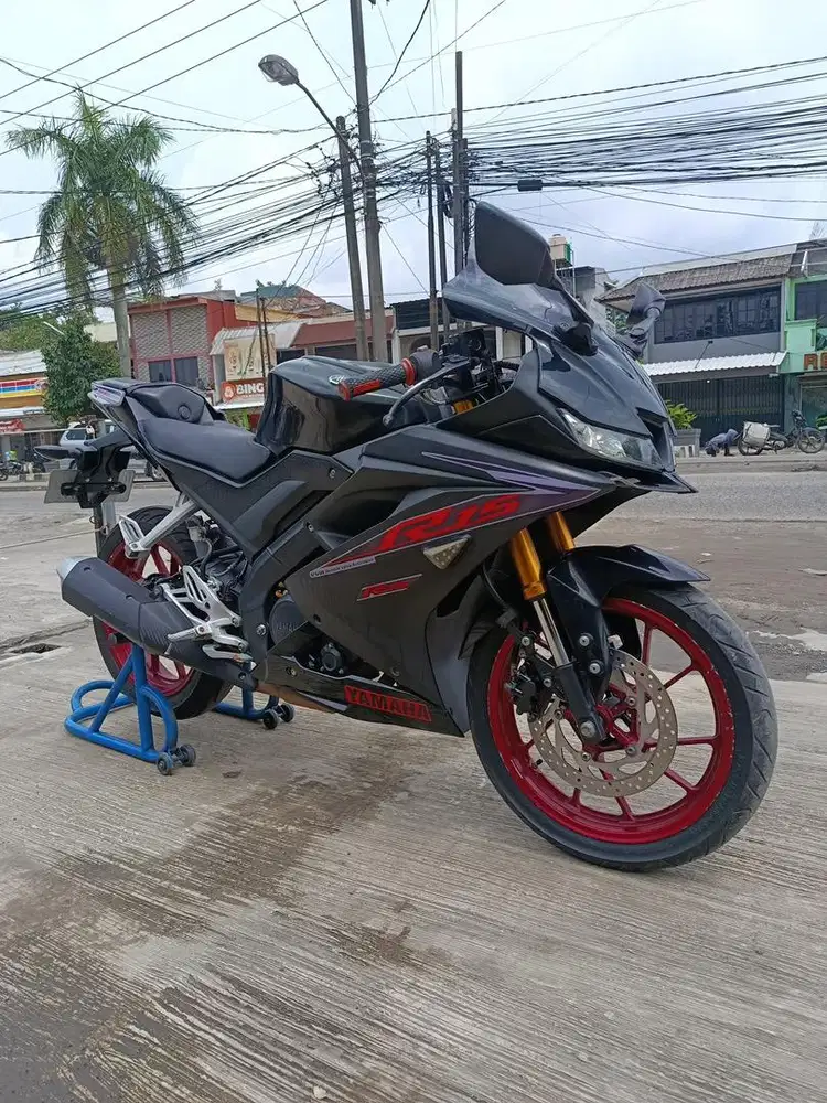 Yamaha R15 pajak Hidup Hitam Glosy