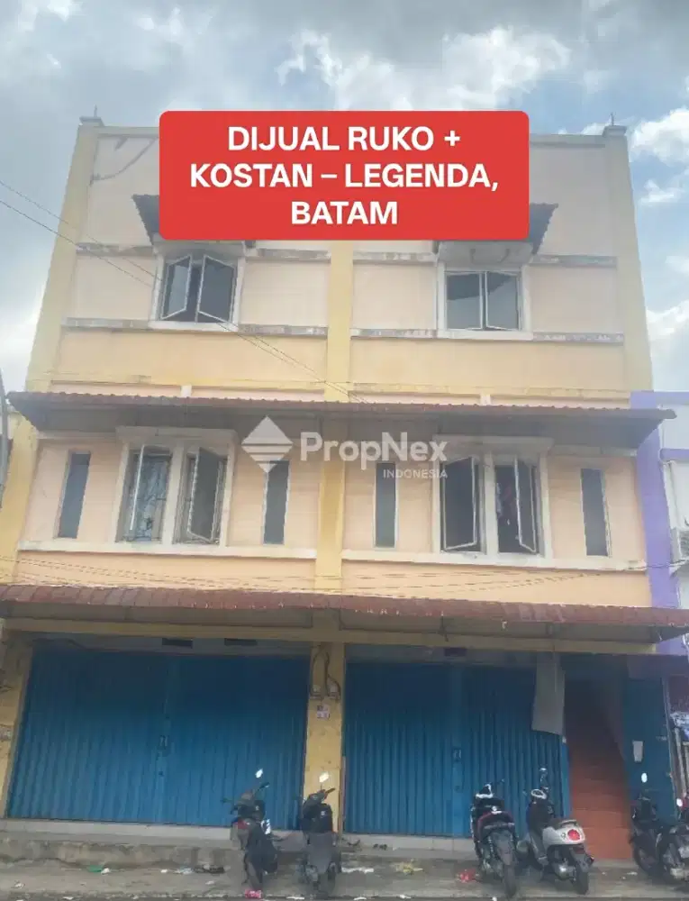 DIJUAL RUKO KOSTAN LEGENDA, BATAM