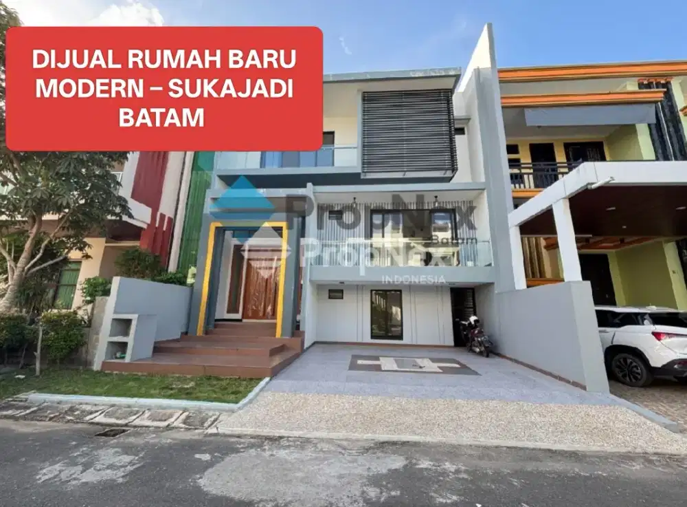 DIJUAL RUMAH BARU MODERN SUKAJADI BATAM 