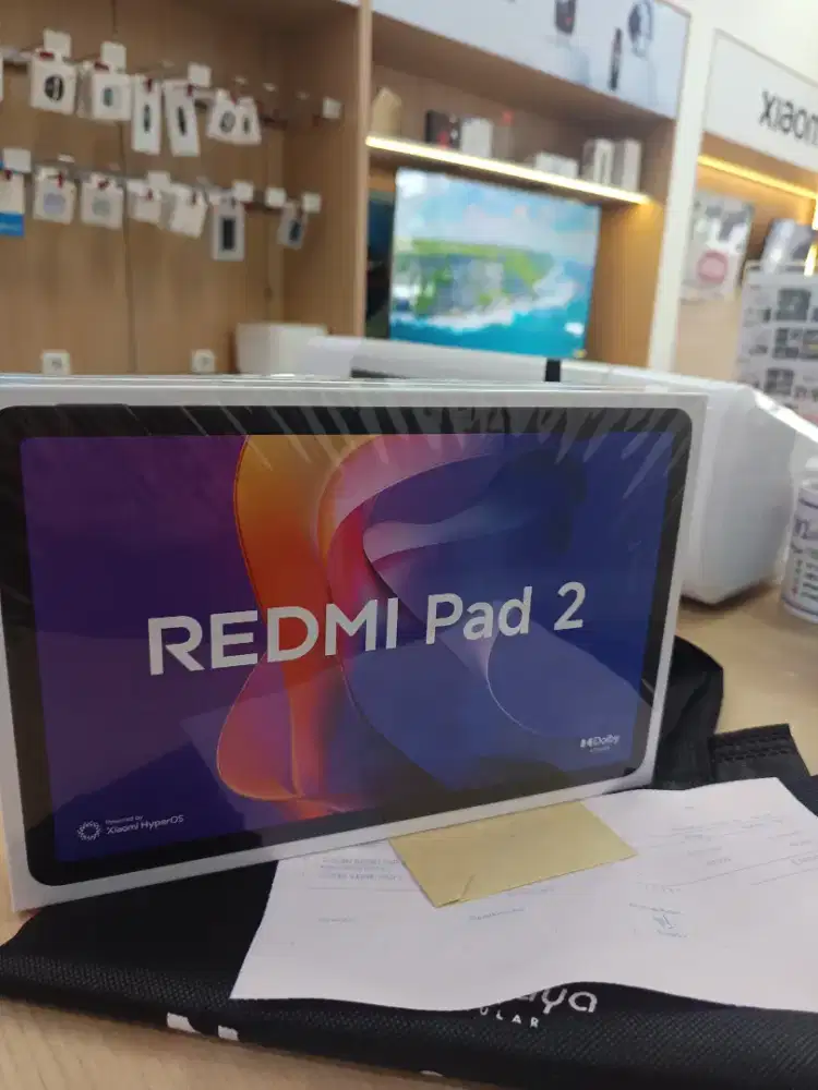 Redmi pad 2 ram 4+4/128 garansi resmi xiaomi Indonesia 15 bulan