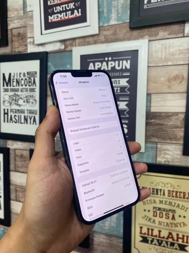 iphone 13 pro max 128 green second ibox istimewa