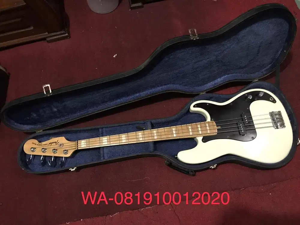 Bass dan hardcase model precission kastem/kw
