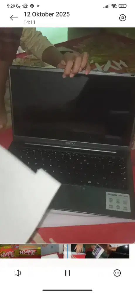 Laptop Axioo HYPE 5 AMD

X3 AMD Ryzen 5 3500U

8GB (14) (Laptop 14)