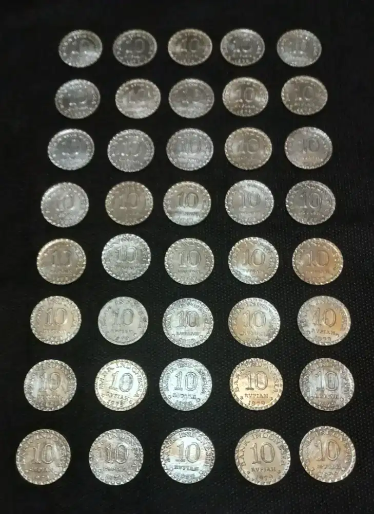 KOIN 10 RUPIAH th 1979 - 40 keping