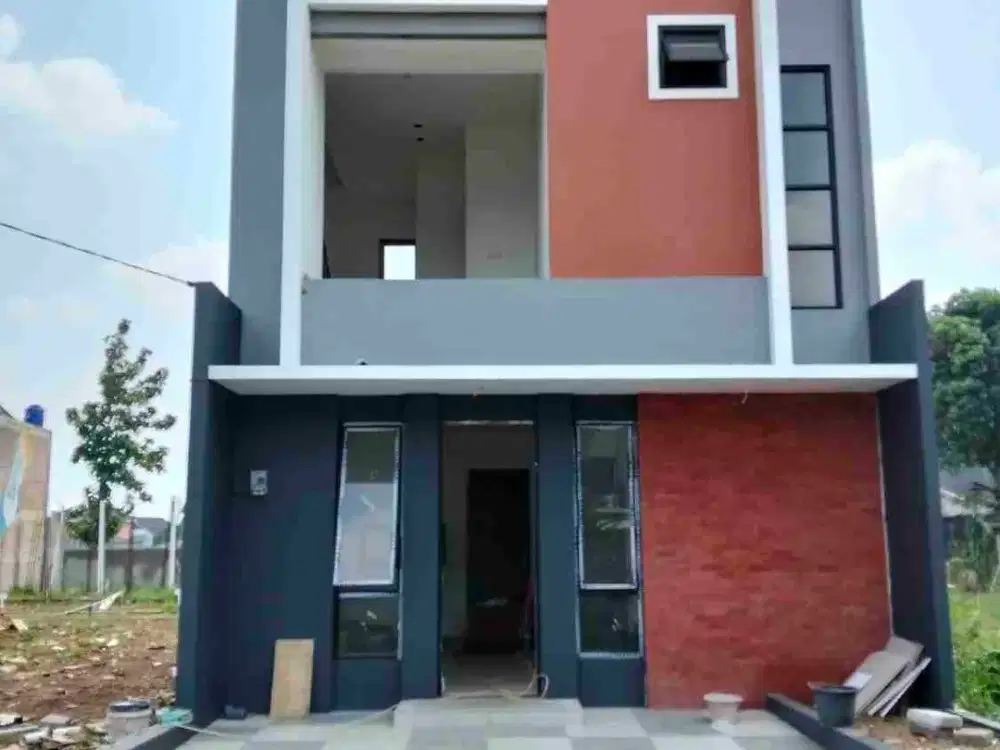 rumah 2 lantai 3kamar tidur dekat UMPAM DP 0