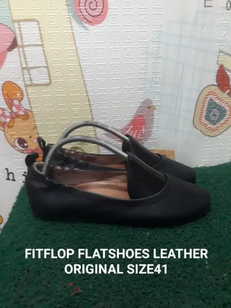 FLIPFLOP SLIP ON/FLATSHOES LEATHER ORIGINAL SIZE41 Kndisi ok90% asli
