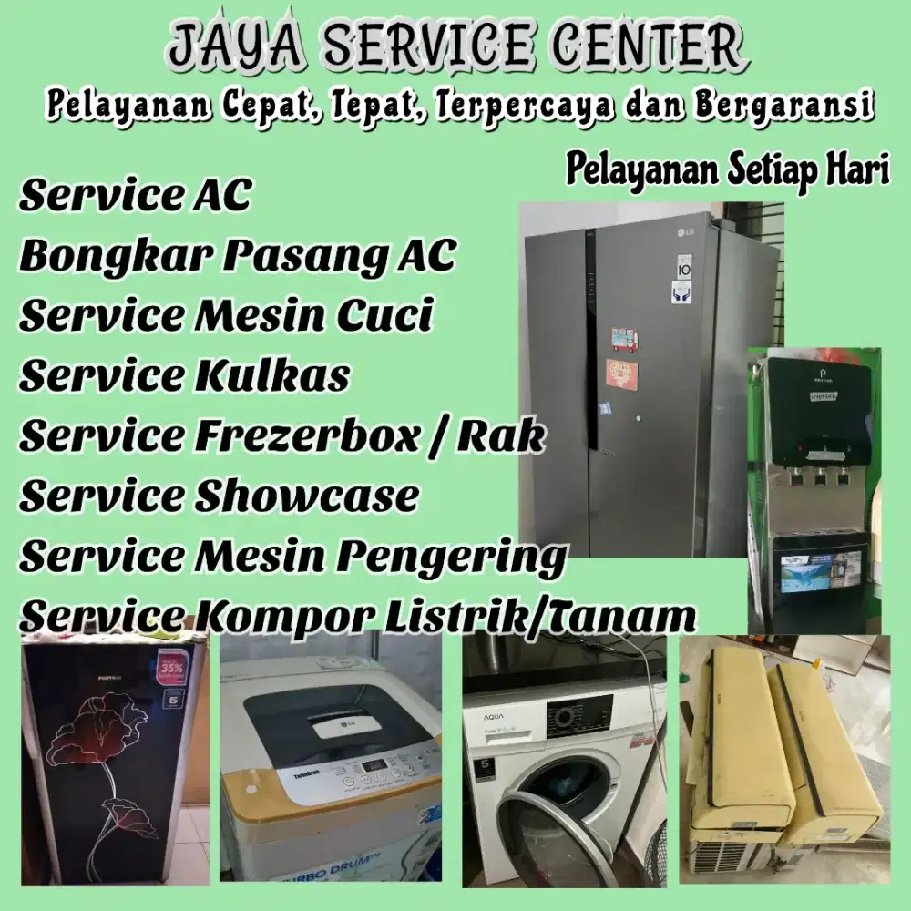 Service AC Bongkar Pasang AC Servis Mesin Cuci Kulkas Frezer Panceng