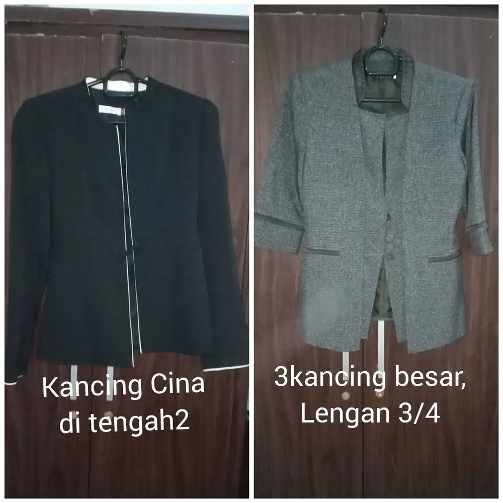 Atasan Blazer ukuran S utk BB 45kg