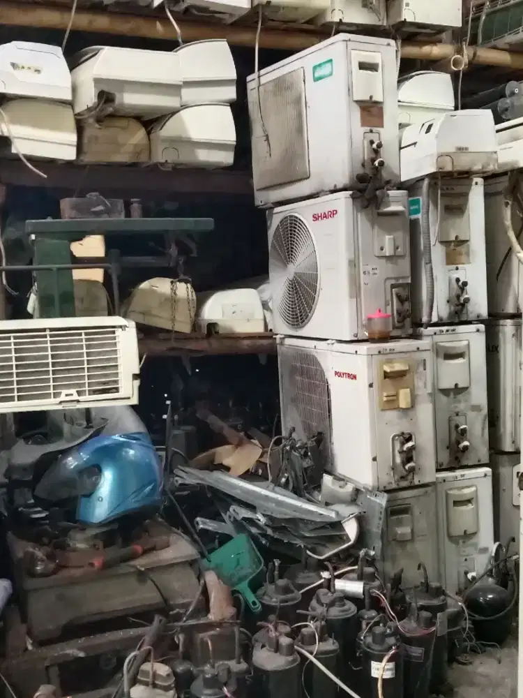 Terima ac bekas rusak