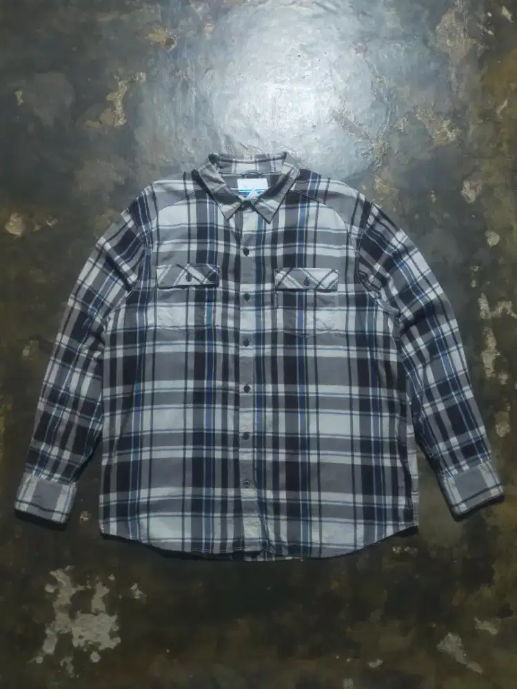 Columbia plaid loong shirts