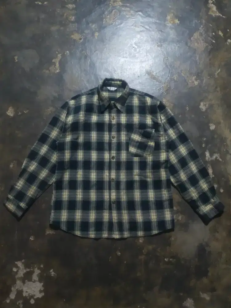Edel plaid wol loong shirts