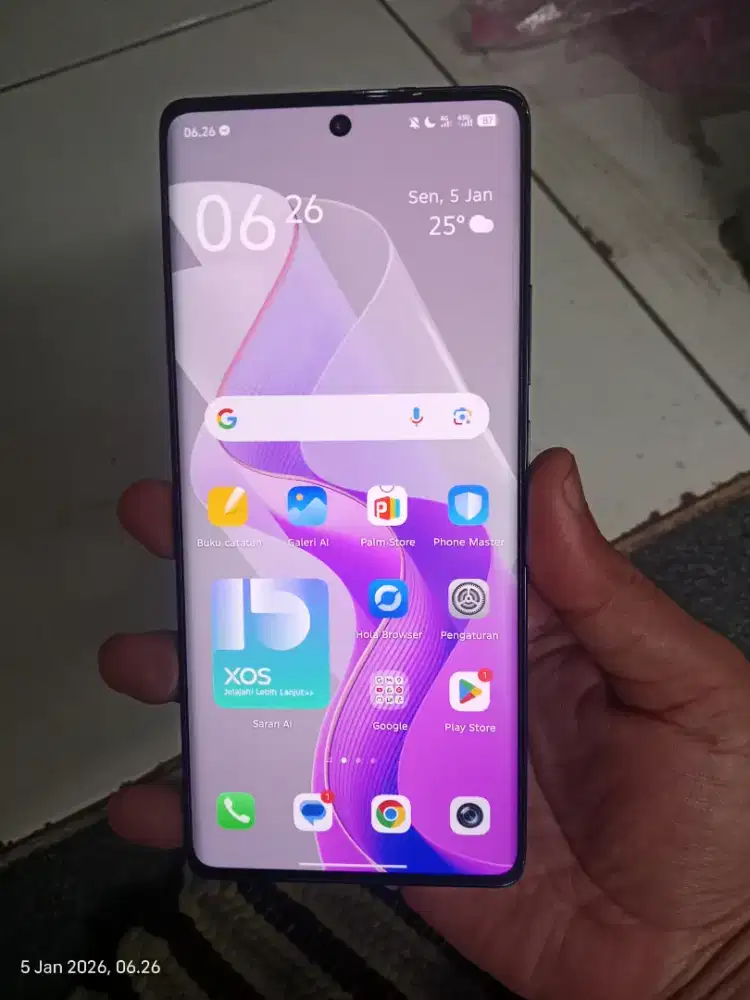 Infinix Hot 50 Pro plus ram 8/256 gb Nfc nominus layar lengkung cakep