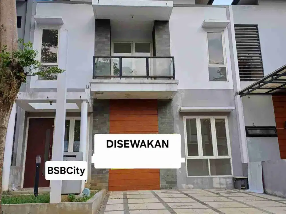 RUMAH SEWA FULL FURNISH BSB CITY SEMARANG SIAP HUNI