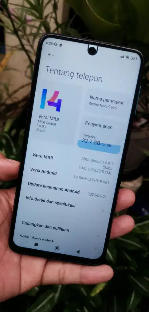 Redmi note 9 pro 8/128Gb
