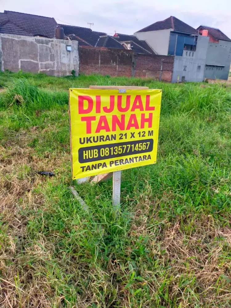 Dijual tanah kapling milik sendiri