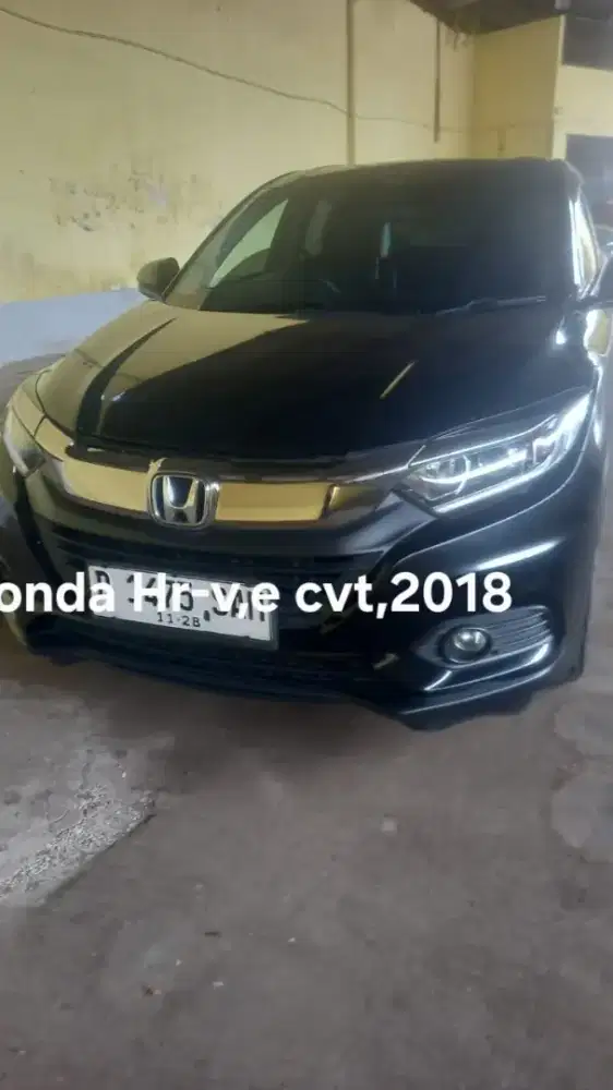 Honda Hr-v,E Cvt,2018,Hitam