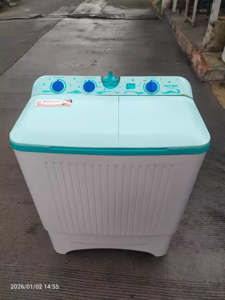 Mesin cuci Polytron 8kg