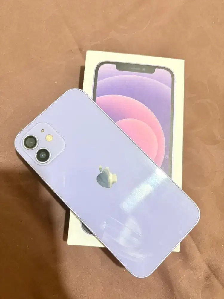 JUAL MURAH IPHONE 12 128GB PURPLE