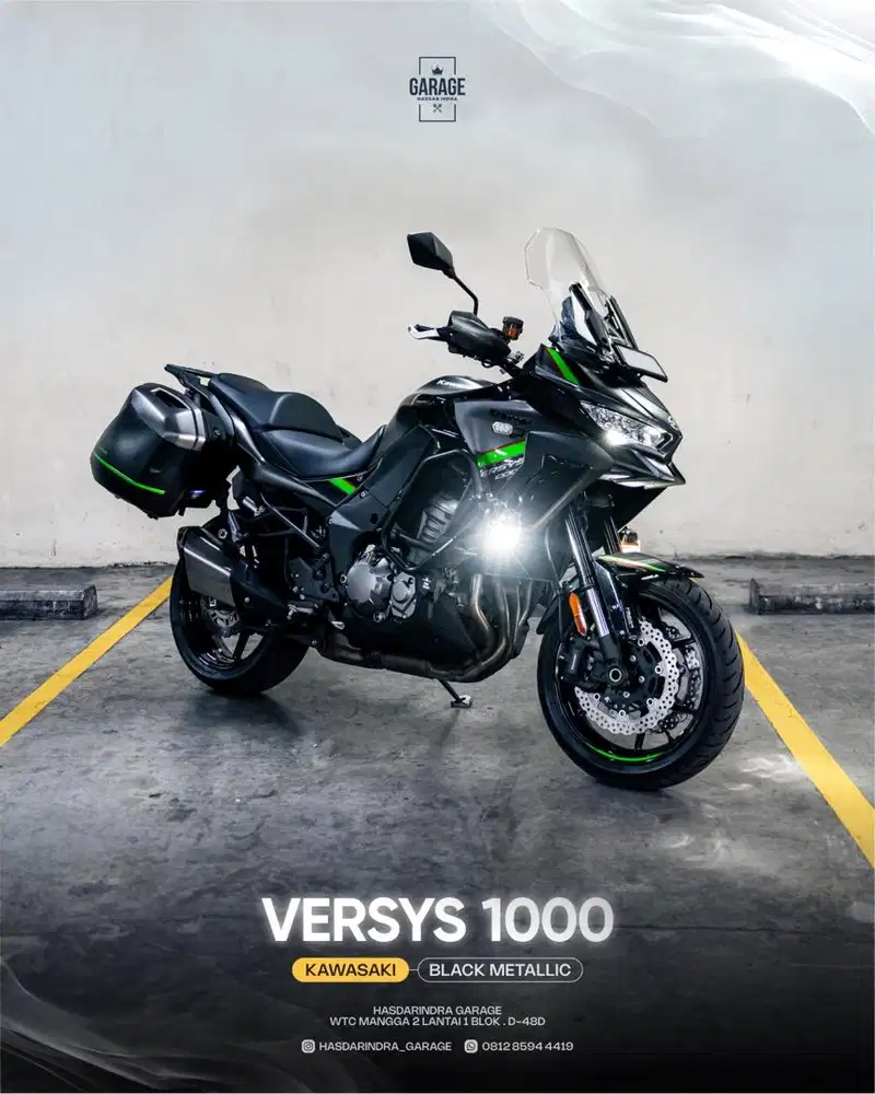 Kawasaki versys 1000 2024 like new bs TT