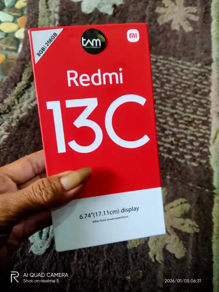 Redmi 13C (8/256)segel dos (Baru)ex bonusan kantor.cuman 1bj.PASS
