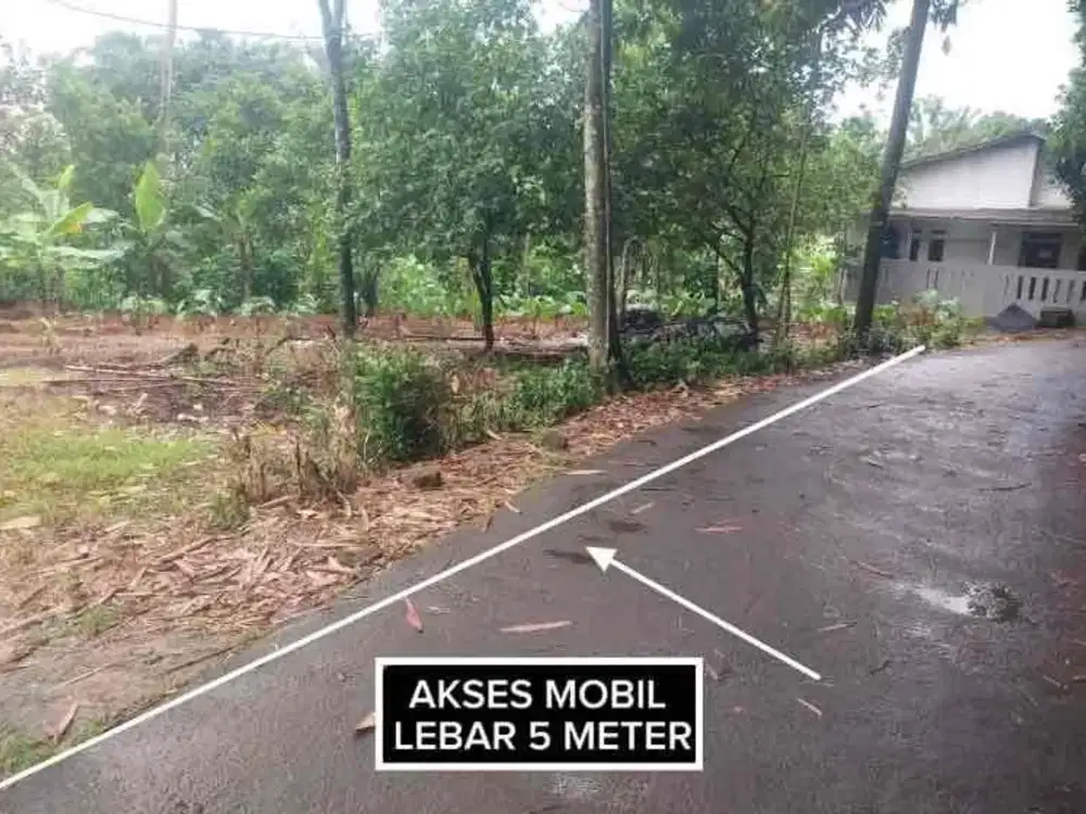 TANAH MURAH DEKAT DARI JALAN ANGKOT DI DESA CANDALI KEMANG BOGOR