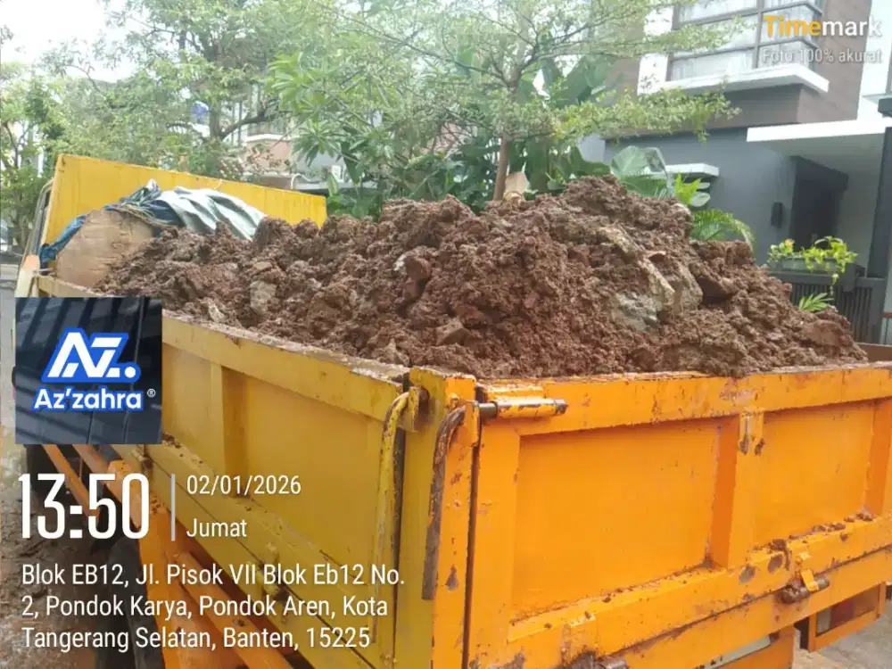 Jasa angkut puing dan buang sampah