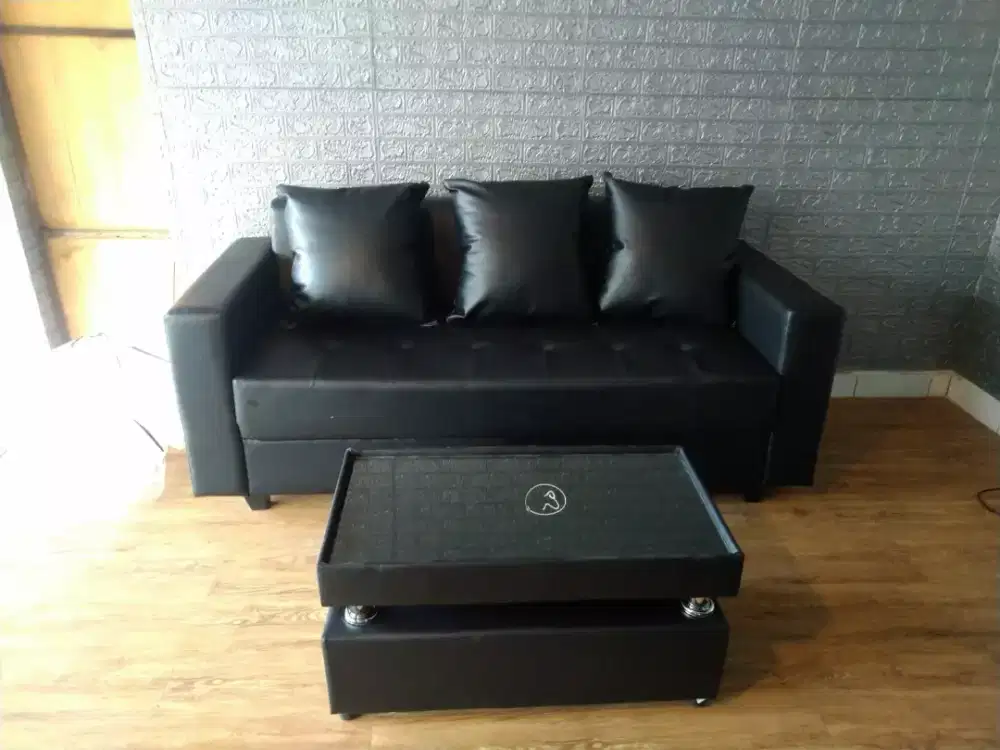 Sofa 3 dudukan +meja(maulida Sofa)