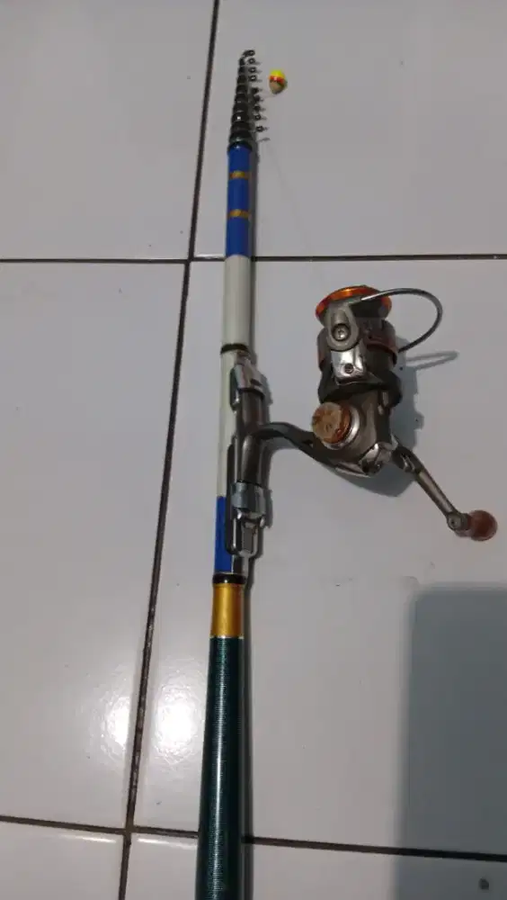 Satu set alat pancing