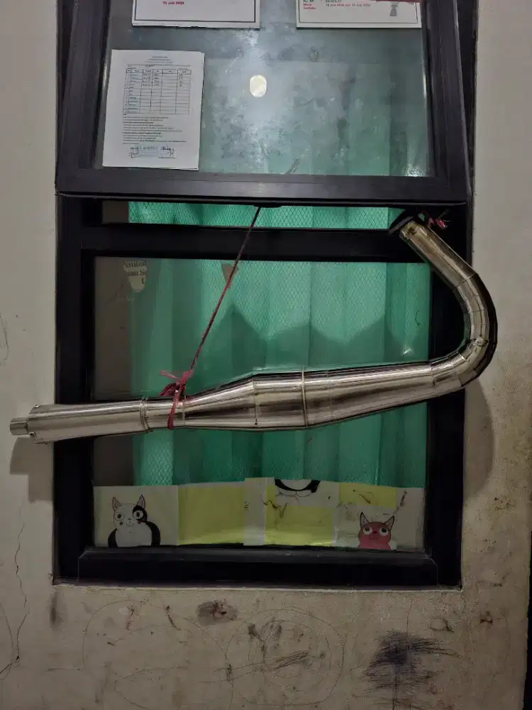 Knalpot kolong Rx-king Custom