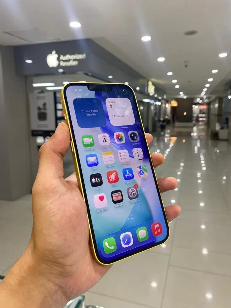 iphone 14 plus 256 yellow second ibox