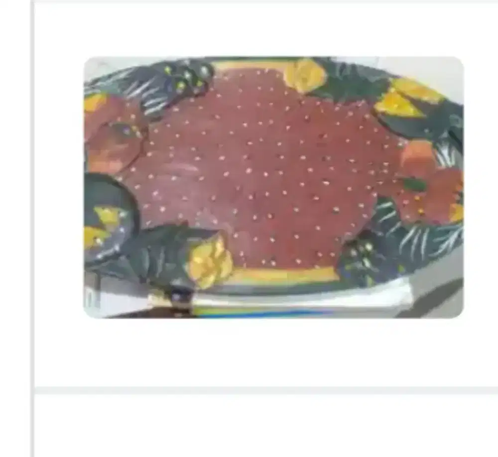 Nampan kayu ada 2 model satuan