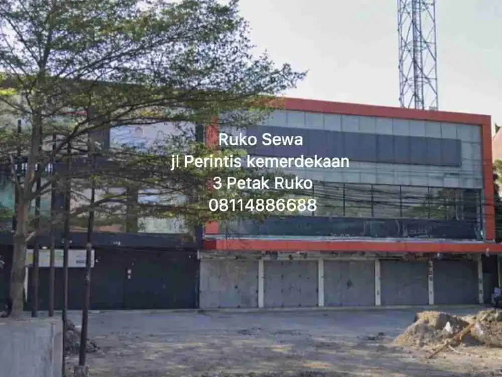 Ruko Sewa Jl Perintis kemerdekaan 3 petak dekat BTP Citraland Tallasa City