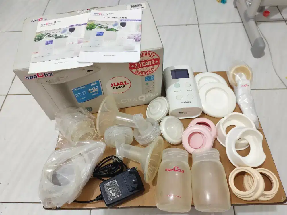 PreLoved Pompa Asi Spectra 9+ Kondisi Lengkap & berfungsi dengan baik