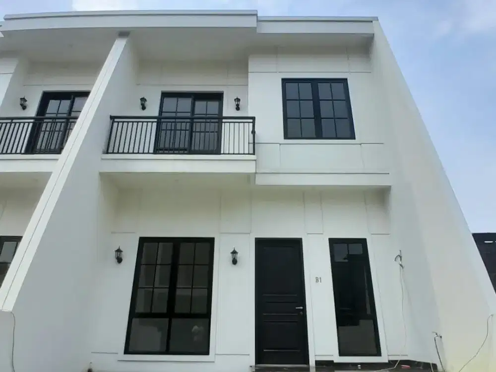 rumah cluster lokasi strategis pinggir jalan raya jatimakmur pondok gede