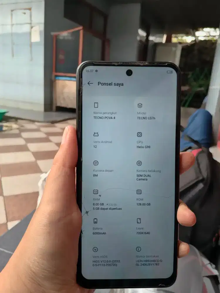 Tecno pova 4 ram 8+5