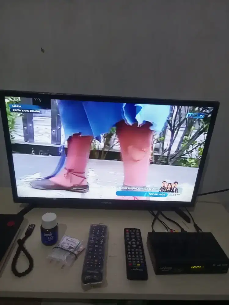 Dijual tv LED 21in normal mulus merak samsung