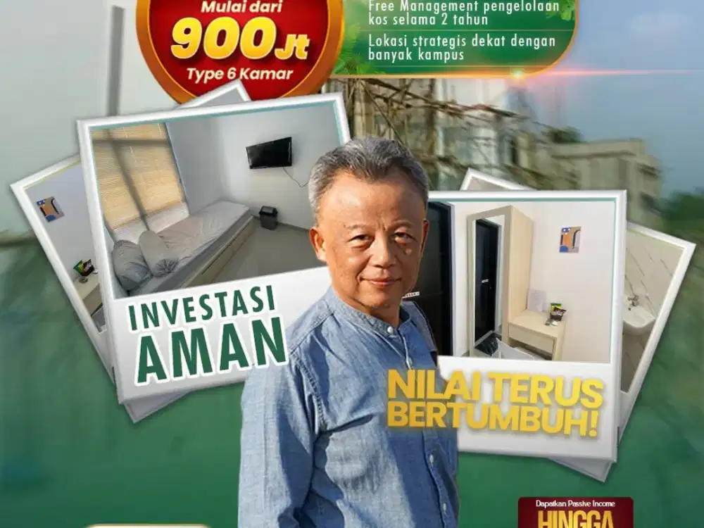 Rumah kos dekat dengan UMM UIN 3 Malang Harga murah penghasilan melimpah