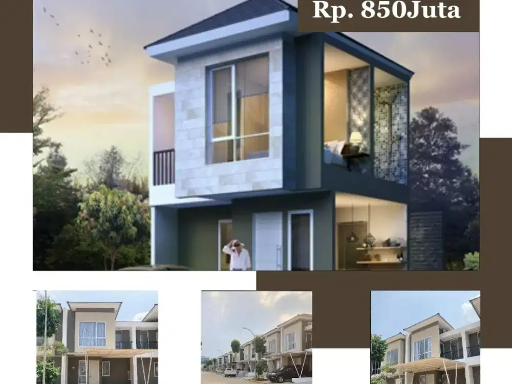 Rumah Keren di Cluster The Groove, Serpong Jaya, Pamulang