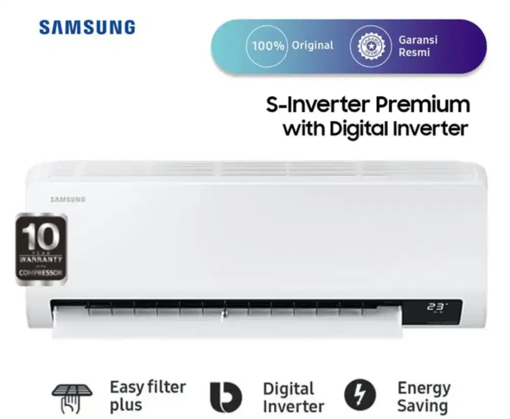 AC 1PK dari Samsung harga paling Hemat Ready di Atlanta Mataram
